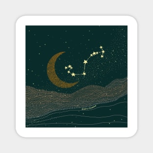 Scorpio Night Sky Magnet