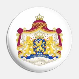 Royal coat of arms of the Netherlands Pin