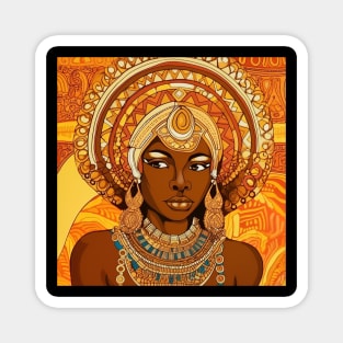 Oya African deity Magnet