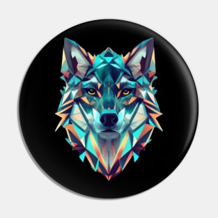 Wolf head Pin