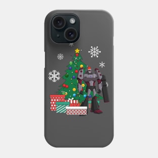 Megatron Around The Christmas Tree Transformers Phone Case