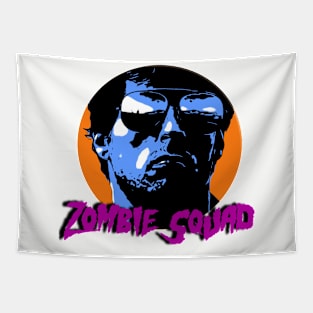 ZOMBIE SQUAD Miami Sunset 2 Tapestry