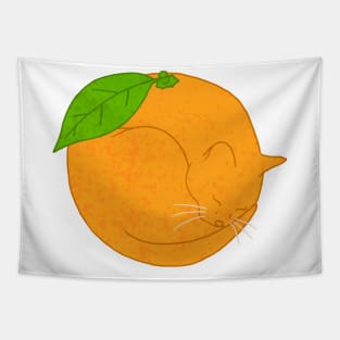 Orange Cat Tapestry