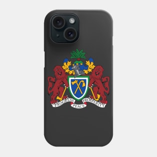 Coat of arms of The Gambia Phone Case