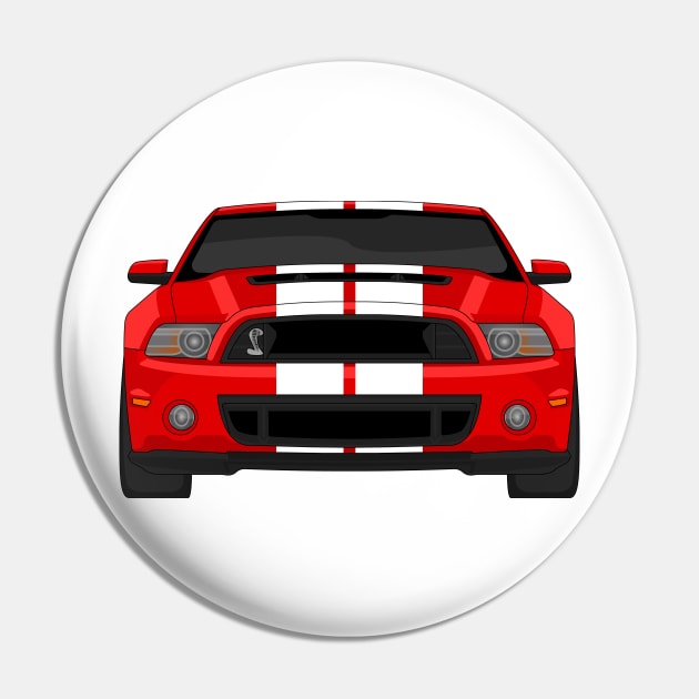 MUSTANG SHELBY GT500 DARK-RED Pin by VENZ0LIC