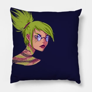 Snake Charmer Ink Pillow