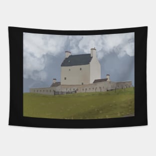 Corgarff Castle, Aberdeenshire, Scotland, UK. Tapestry