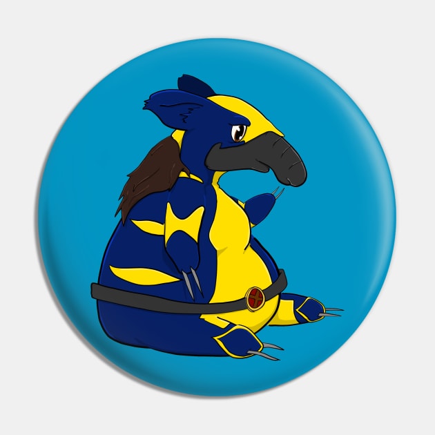 X-23 the Tapir Pin by WhereyBeary