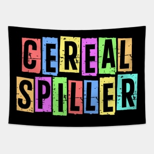 Cereal Spiller - Funny Breafast Pun Tapestry