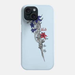 Blood For The Lily Phone Case