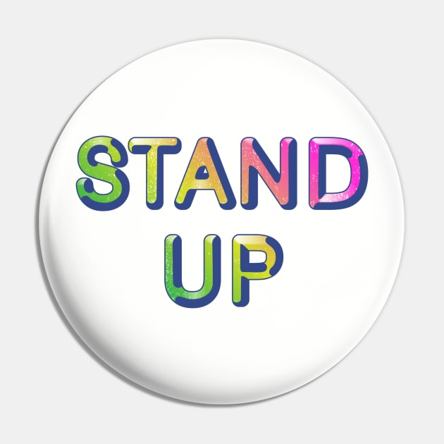 Stand Up Pin by ecam11