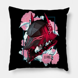 Floral x Berserker Helmet Pillow