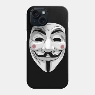 Anonymous Hacker Mask Phone Case