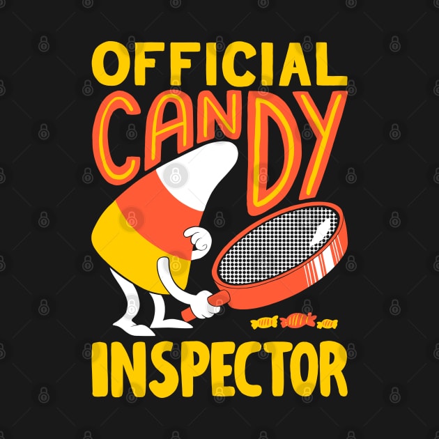 Official Candy Inspector - Halloween by Sachpica