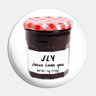 JLY / Jesus Loves You Pin