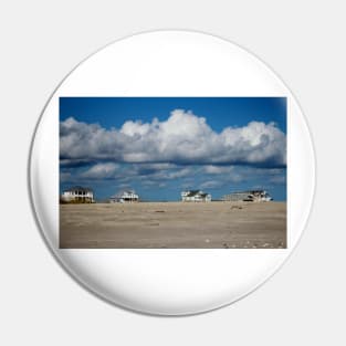 Clouds Over Beach Houses Pin