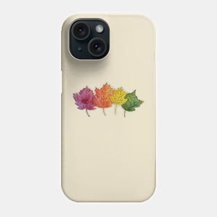 Rainbow of Autumn Phone Case