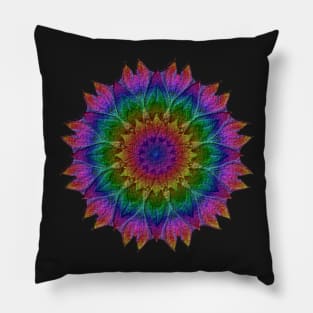 Mandala  colourful Pillow