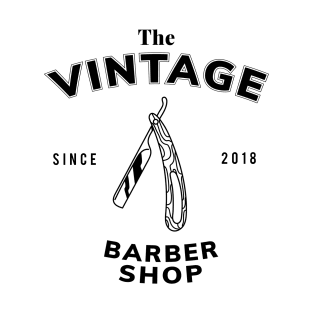 THE VINTAGE BARBER SHOP T-Shirt