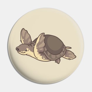 Pig-Nosed Turtle Pin