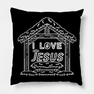 I Love Jesus Pillow