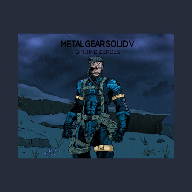 Big Boss Ground Zeroes by Art Of Lunatik