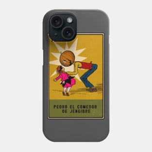 Vintage Loteria Ginger Eater Phone Case