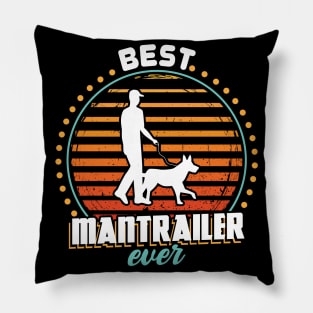 Search Dog Found Dog Tracking Dog Mantrailer Pillow