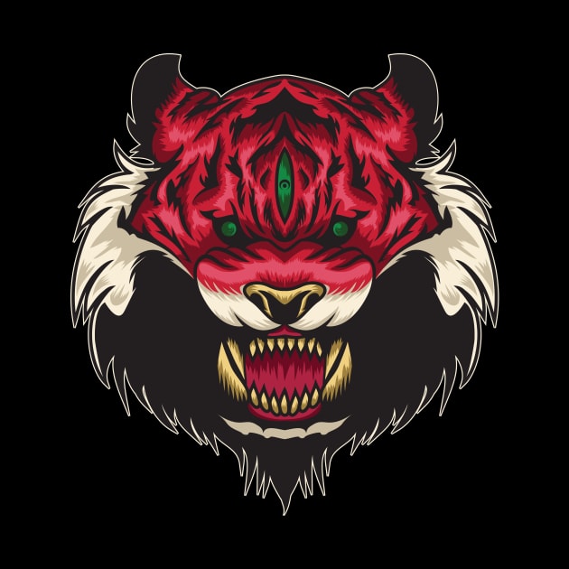 The Red Tiger by feringrh