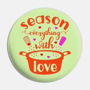 seasoning of love Pin