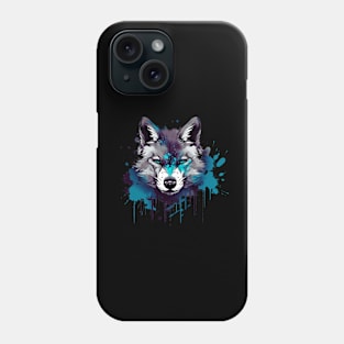 Howling at the Moon: Wolf Design Phone Case