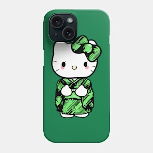 Cat Kimono Phone Case