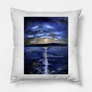 Kims Beach Sunset No4. Pillow