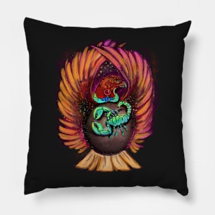 Scorpio Zodiac Design Pillow