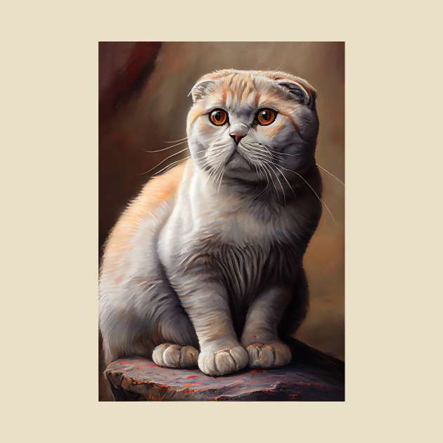 Scottish Fold by ABART BY ALEXST 