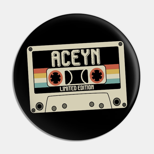 Aceyn - Limited Edition - Vintage Style Pin by Debbie Art