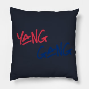 Yang Gang Graffiti 2 Pillow