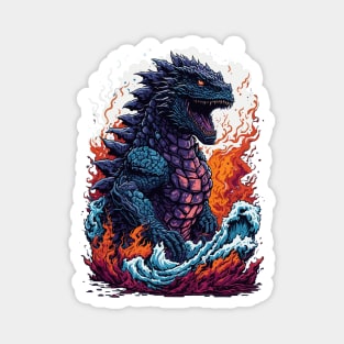 Embrace the Godzilla Magnet