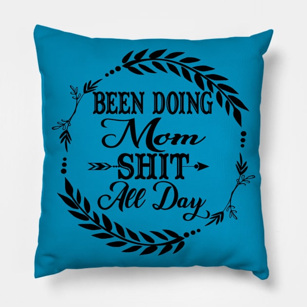 Funny Gift for Mom Pillow by CreatingChaos