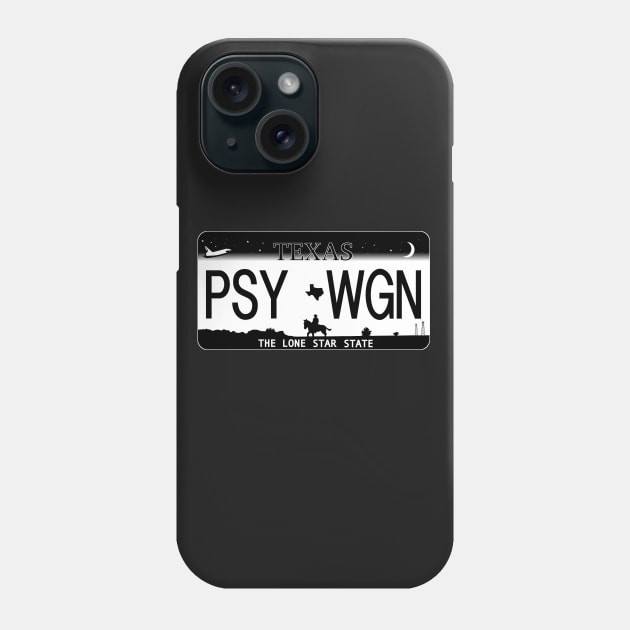 Psy Wagon black version Phone Case by udezigns