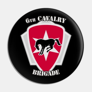 6th Cavalry Brigade Pin