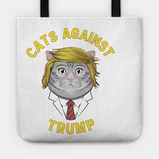 Cats Against Trump, Funny Cat Tote