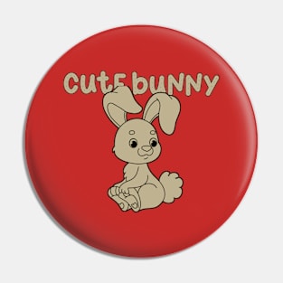 Cute bunny Pin