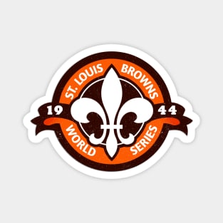 Defunct St. Louis Browns Baseball Champs 1944 Magnet
