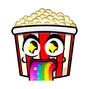 Pop Corn Rainbow T-Shirt