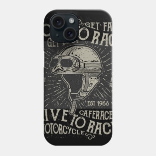 Cafe Racer Motorcycle Coffee Racer Motorbike Club Phone Case