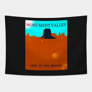 Land of the Navajo Monument Valley Arizona Tapestry