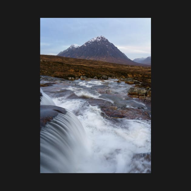 Buachaille Etive Mor and river Etive by TMcG72