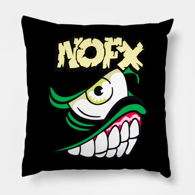 NOFX SMILE Pillow by PMD Store