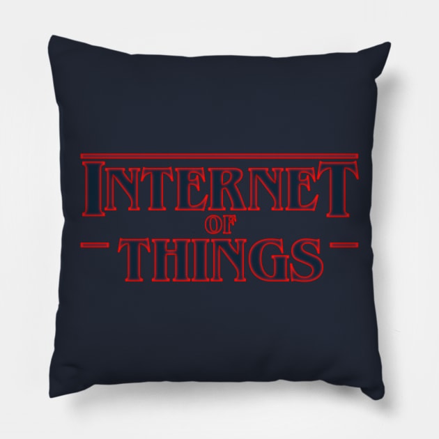 Internet Of Things Pillow by Introvert